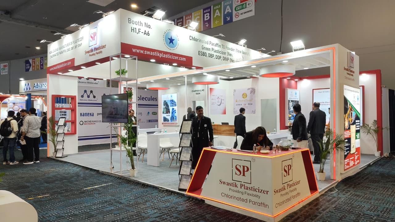 Swastik Plasticizer corporate exhibition stand