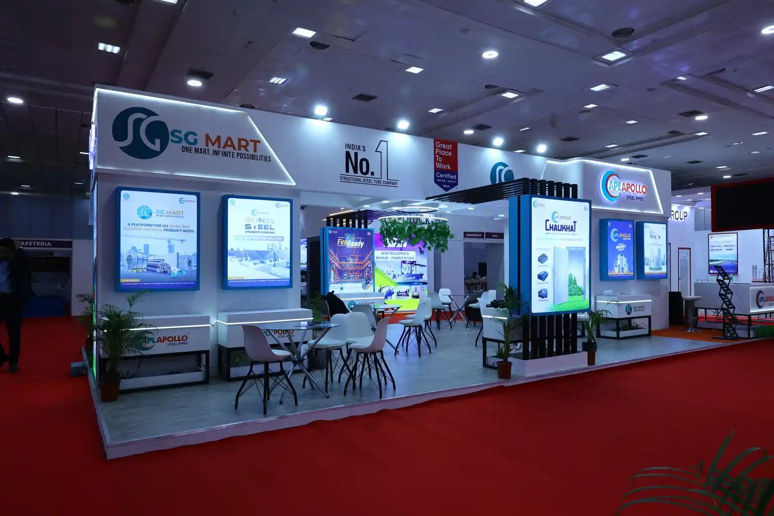 Exhibition stand photo