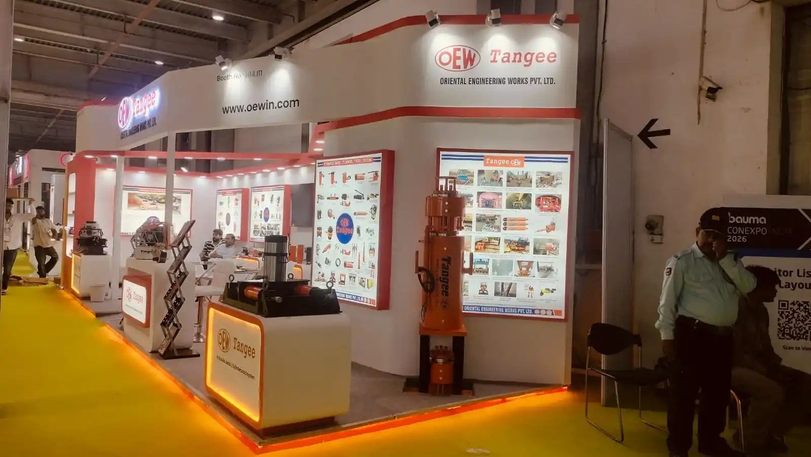 Exhibition stand photo