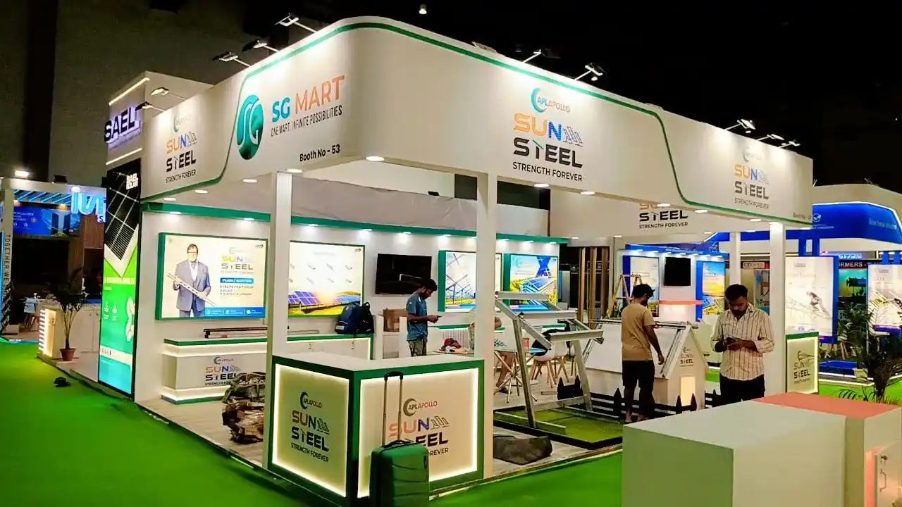 Exhibition stand photo