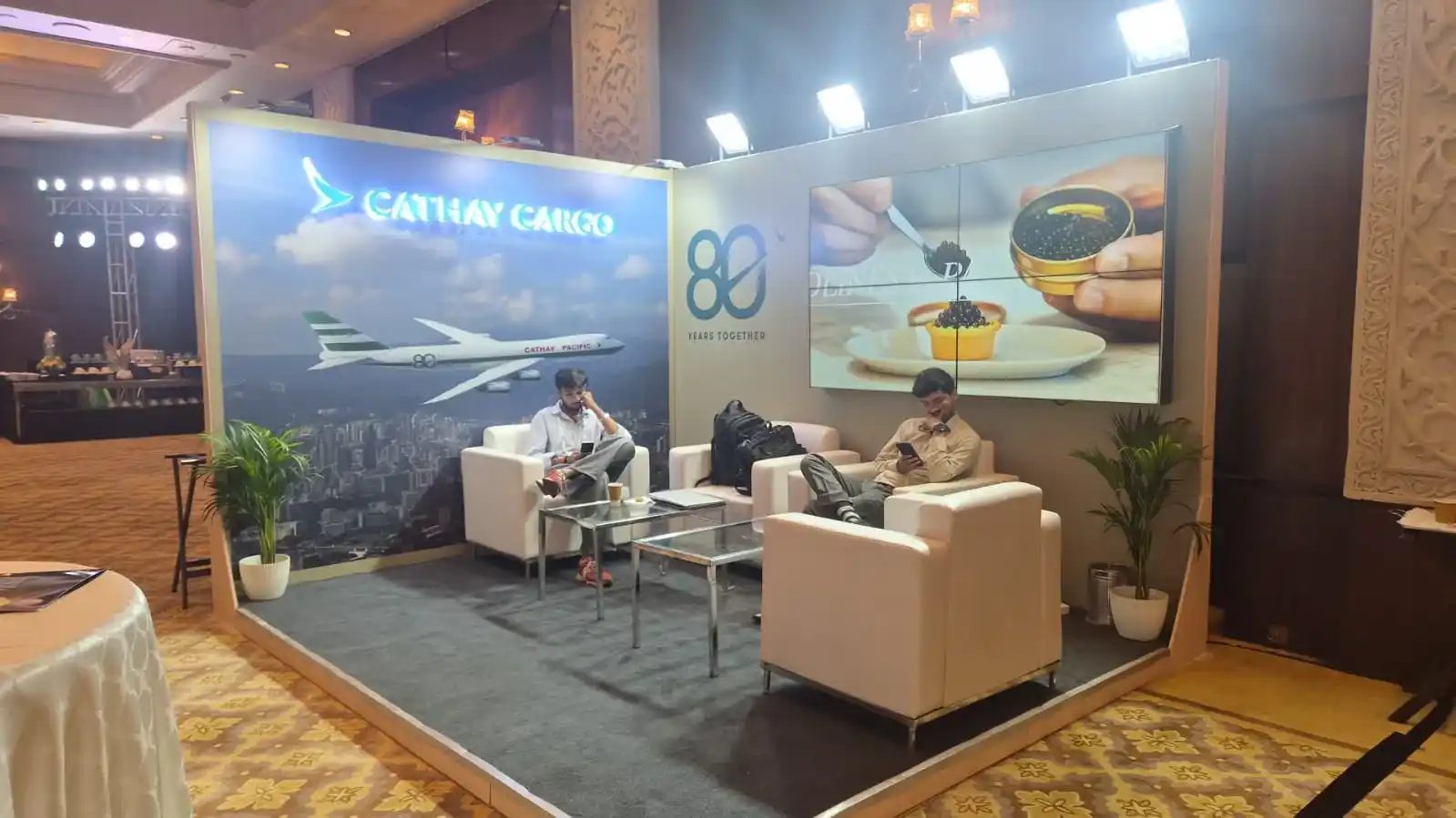 Exhibition stand photo