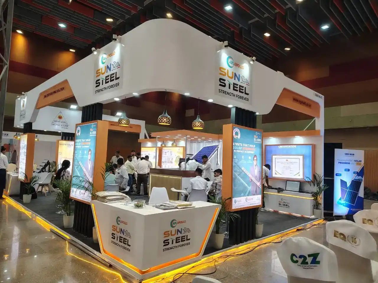 Exhibition stand photo