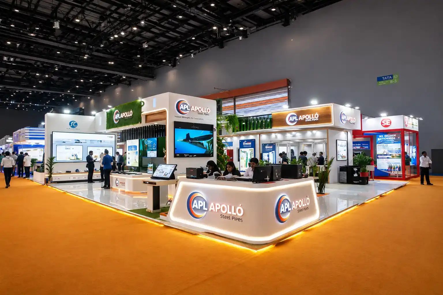 Exhibition stand photo