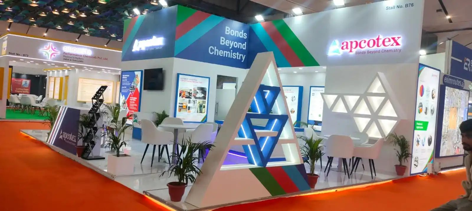 Exhibition stand photo
