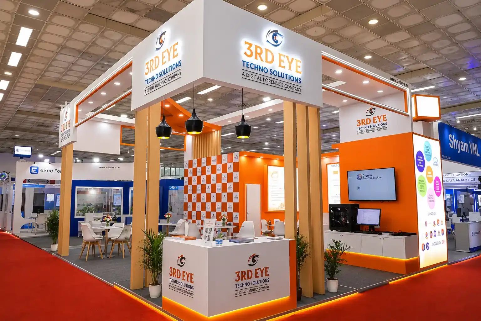 Exhibition stand photo