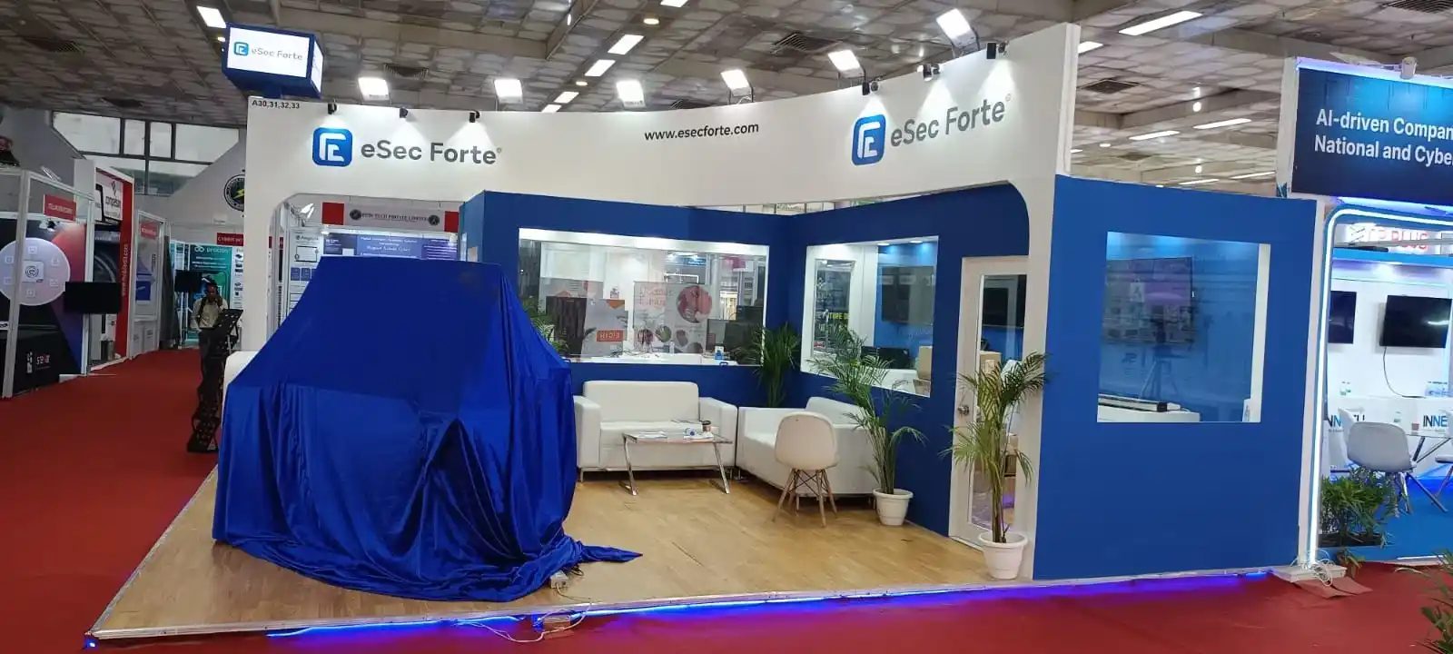 Exhibition stand photo