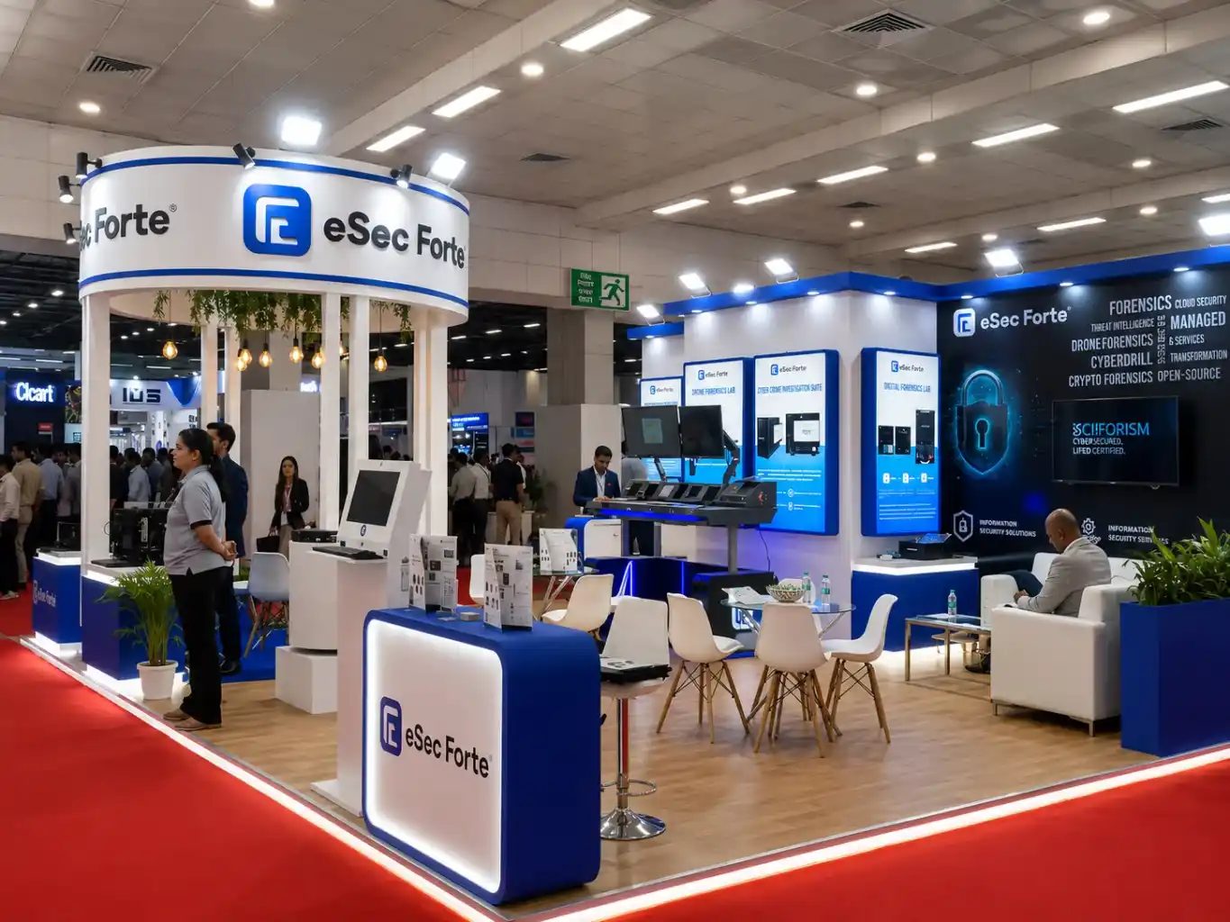 Exhibition stand photo